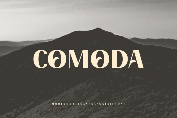 Comoda: A Modern Typeface for Polished Brands