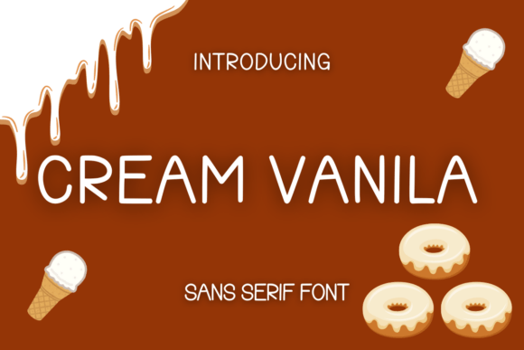 Cream Vanila Font for Modern Campaign Design