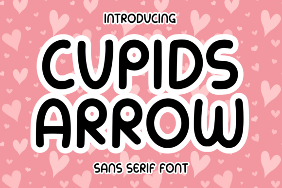 Cupids Arrow Typeface for Modern Branding