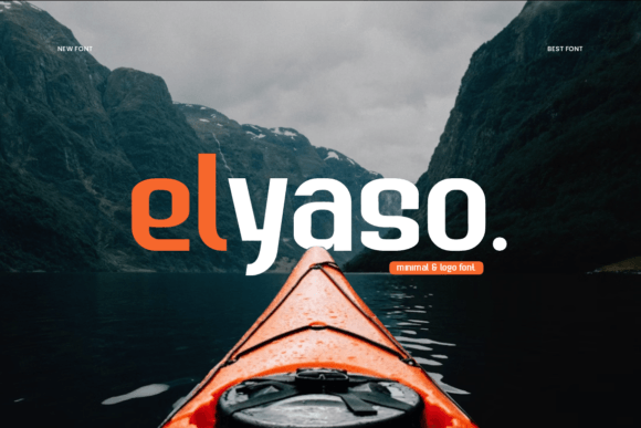 Elyaso Font for Modern Handmade Branding