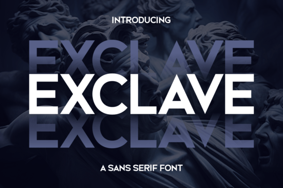 Exclave: A Clean Typeface for Modern Brands