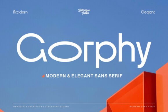 Gorphy: A Modern Sans Serif Typeface for Small Business Branding