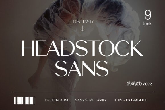 Headstock Sans: A Modern Typeface for Digital Brands