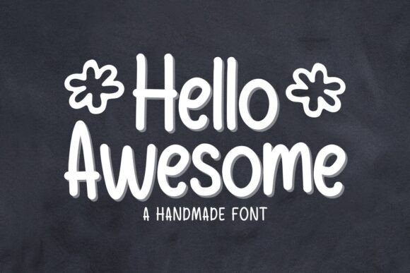 Hello Awesome Typeface Review for Modern Brands