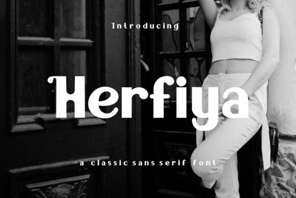 Herfiya Font: Elegant Sans Serif for Crafters