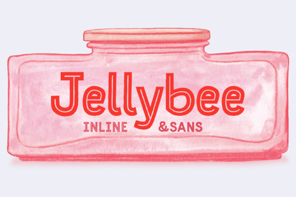 Jellybee: The Hand-Drawn Typeface for Branding