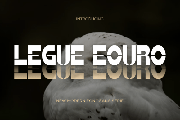 Legue Eouro: The Typeface for Clear Campaigns