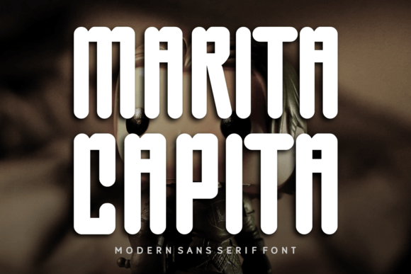 Marita Capita Typeface for Bold Digital Branding