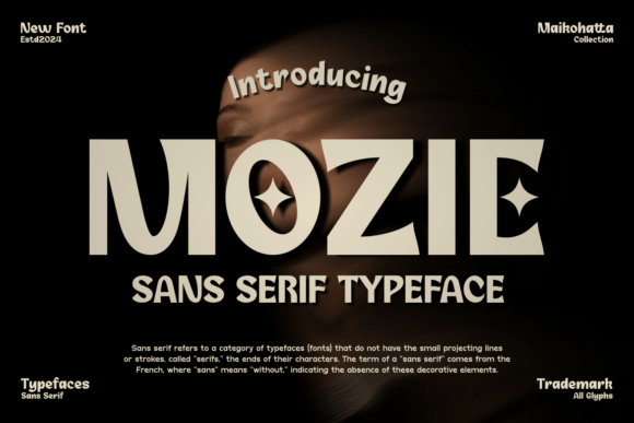Mozie Typeface: Joyful Branding for Small Business