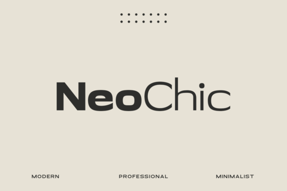 Neo Chic: The Modern Typeface for Clean Branding