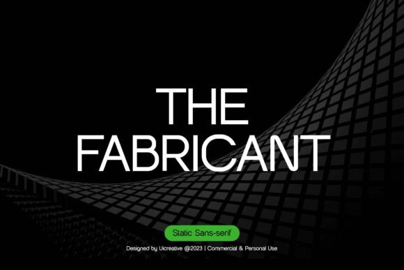 The Fabricant Font for Elegant Business Branding