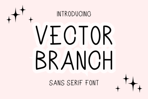 Vector Branch: A Joyful Sans Serif for Editorial Design